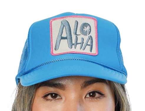Aloha Hat - Blue