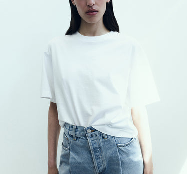 Sulma Tee in White