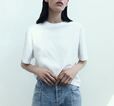 Sulma Tee in White