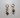 Emmie Freshwater Pearl Gold Huggie Earrings