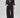 Brynn Drawstring Trouser in Black Linen