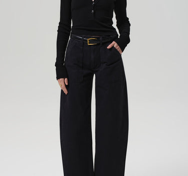 Ayla Cargo in Washed Black