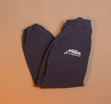 MILLIE SPORTSWEAR SWEATPANTS- WASHED NAVY