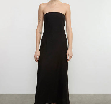 Linen Bias Dress