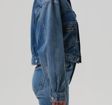 Alma Jacket With Horsebit in Sweetzer