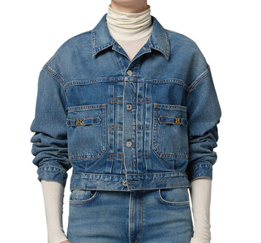 Alma Jacket With Horsebit in Sweetzer