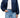 Bubble Hem Bomber Jacket in Navy