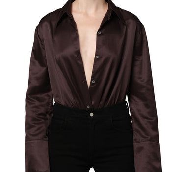 Camilia Shirt in Chocolate