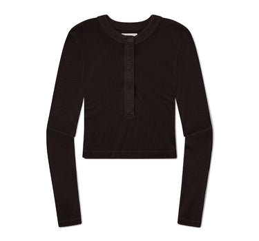 Varra Henley in Chocolate