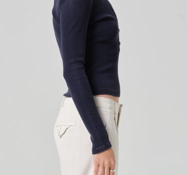 Varra Henley in Navy Mineral