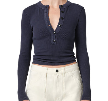 Varra Henley in Navy Mineral