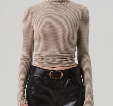 Caradene Turtleneck in Chiltern & Oatmeal Stripe