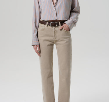 Ana Cropped Shirt in Noble Stripe