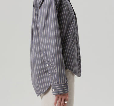 Avni Slim Shirt in Cleo Stripe