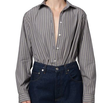 Avni Slim Shirt in Cleo Stripe