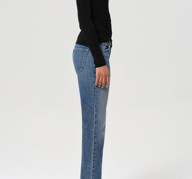 Valen Jean: Mid Rise Vintage Straight in Surround