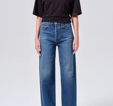 Ren Jean: High Rise Wide Leg - 32" in Chapter