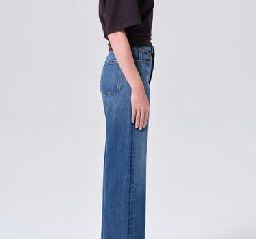 Ren Jean: High Rise Wide Leg - 32" in Chapter