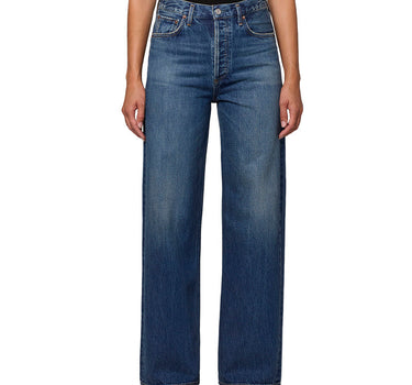 Ren Jean: High Rise Wide Leg - 32" in Chapter