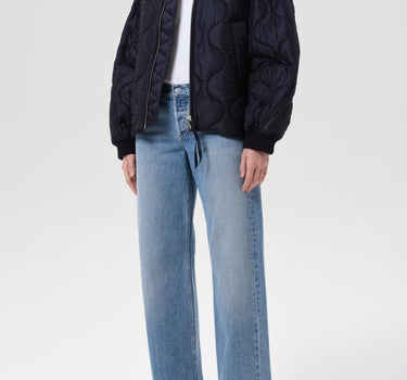 Isla Quilted Jacket in Ink