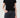 Adine Tee: Shrunken Tee in Black