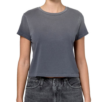 Adine Tee: Shrunken Tee in Windstorm
