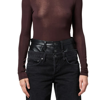 Pascale Turtleneck in Root