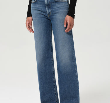 Harper Jean: Mid Rise Relaxed Straight in Enroll