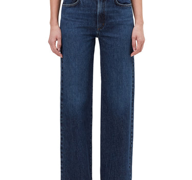 Harper Jean: Mid Rise Relaxed Straight in Echo