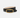No. 19 Belt- Black Croc/ Gold