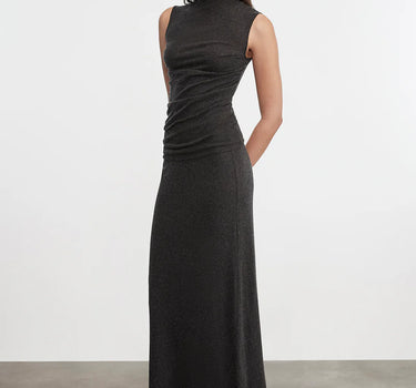 CASHMERE SLEEVELESS TWIST TOP
