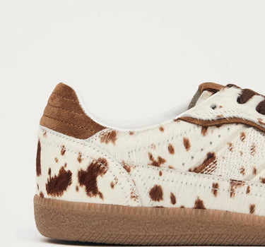 TB.490 RIFE SOFT CAMEL LEATHER SNEAKERS