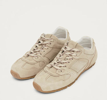 TB.56 SUEDE CREAM LEATHER SNEAKERS