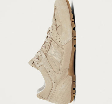 TB.56 SUEDE CREAM LEATHER SNEAKERS