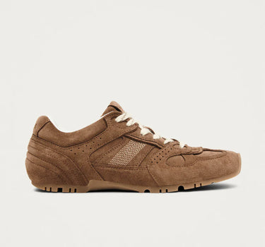 TB.56 SUEDE BROWN LEATHER SNEAKERS