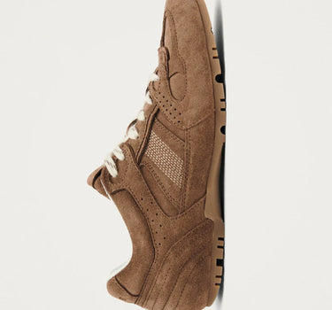 TB.56 SUEDE BROWN LEATHER SNEAKERS