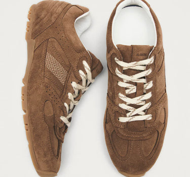 TB.56 SUEDE BROWN LEATHER SNEAKERS