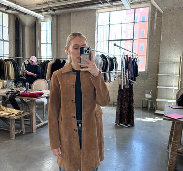 Dirt Bike Suede Jacket