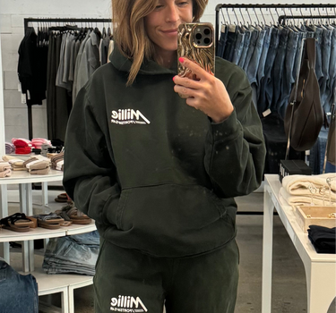 MILLIE SWEATSHIRT- GREEN