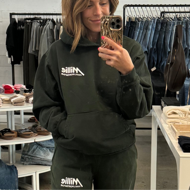 MILLIE SWEATSHIRT- GREEN