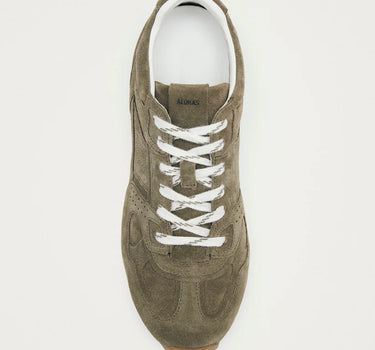 TB.56 SUEDE KHAKI LEATHER SNEAKERS