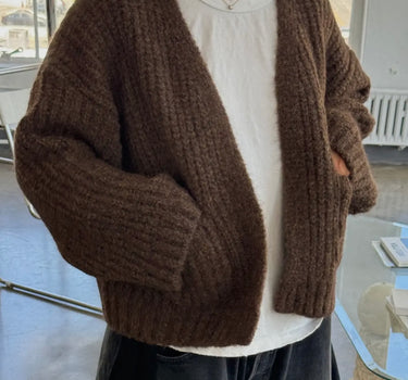 Alpaca Sweater Jacket