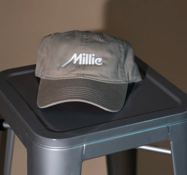 MILLIE SPORTSWEAR BASEBALL CAP- DARK KHAKI