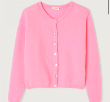 WOMEN'S CARDIGAN VITOW- MELANGE ROSE