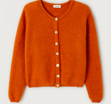 WOMEN'S CARDIGAN VITOW- BRICK