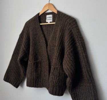 Alpaca Sweater Jacket