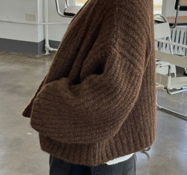 Alpaca Sweater Jacket