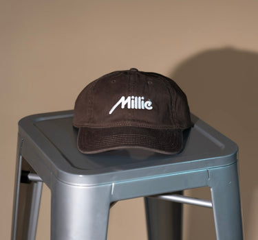 MILLIE SPORTSWEAR BASEBALL CAP- CHOCOLATE