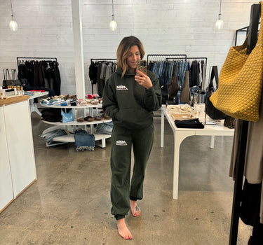 MILLIE SWEATPANT- GREEN