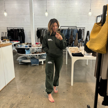 MILLIE SWEATPANT- GREEN